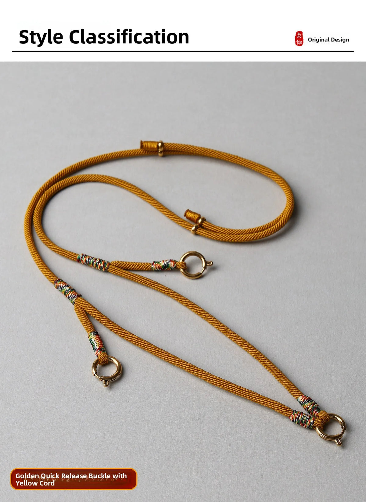 Adjustable round Rope Buddha Pendant Necklace Handmade Tibetan Style Multi-Hang Easy Remove Replacement for Elderly Couples F...