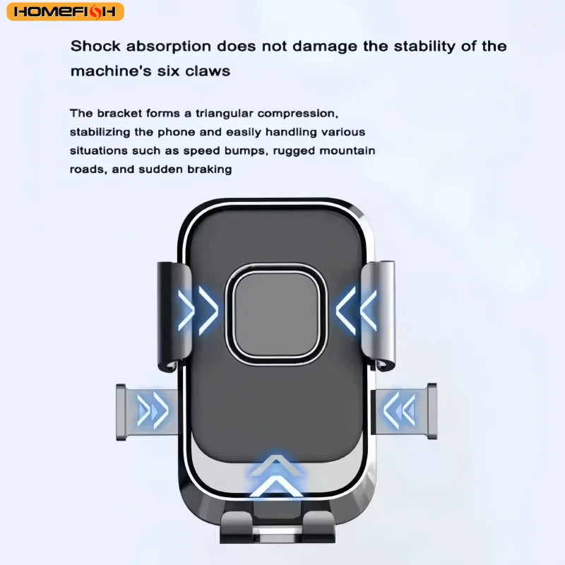 A Rotatable Navigation Stand for Motorcycles, Bicycles and Mobile Phones, Shockproof Riding, Rearview Mirror Version