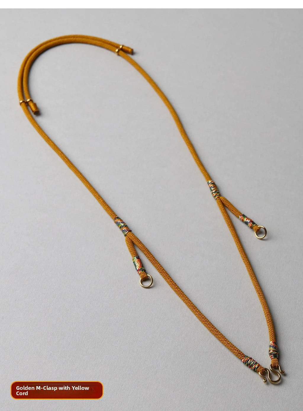 Adjustable round Rope Buddha Pendant Necklace Handmade Tibetan Style Multi-Hang Easy Remove Replacement for Elderly Couples F...